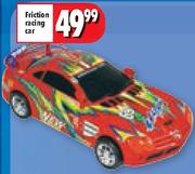 Friction Racing Car