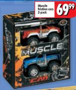 Muscle Friction Cars-2 Pack