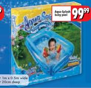 Aqua-Splash Baby Pool