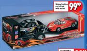 Betray Friction Car Bakkie With Trailer