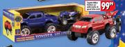 Toyota Hilux Friction Car With Trailer & Quad Bike-Each