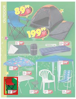 Camp chair at shoprite best sale