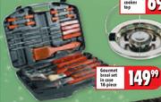 Gourmet Braai Set In Case 18 Piece