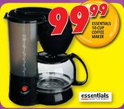 Essentials 10-Cup Coffee Maker