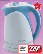 Platinum Cordless Kettle - 2L