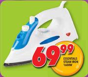 Essentials 1600W Steam Iron