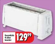 Essentials 4-Slice Toaster