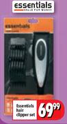 Essentials Hair Clipper Set