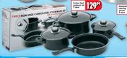 Carbon Steel Cookware Set-7 Piece