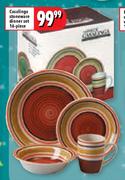 Casalinga 16-Piece Stoneware Dinner Set