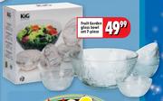 Fruit Garden 7-Piece Glass Bowl Set