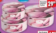 Decorated Cake Tins 3 Piece