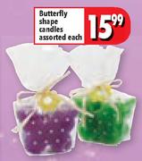 Butterfly Shape Candles-Each
