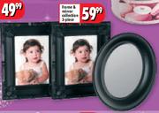 Frame & Mirror Collection 3 Piece