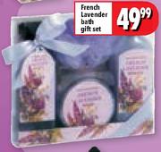 French Lavender Bath Gift Set-Each