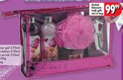 Orchid Blossom Bath Gift Set In Bag-Each