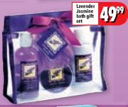 Lavender Jasmine Bath Gift Set-Each