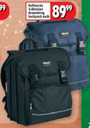 Fullmarks 3-Divison Drawstring BackPack-Each