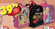 Assorted 27cm Characters BackPacks-Each