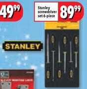 Stanley 6 Piece Scewdriver Set