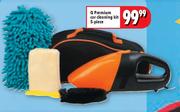 Q Premium Car Cleaning Kit-5 Piece