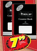 192-Page A4 Counter Book-Each