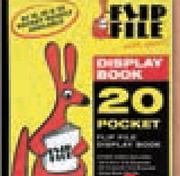 Flip File A4 30-Pocket Display File