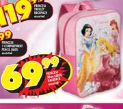 Princess 38cm Large Backpack Assorted