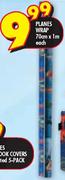 Planes Wrap 70cmx1m-Each