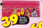 Princess 30cm Long Pencil Box Assorted