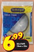 Sellotape 18mmx50m
