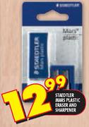 Staedtler Mars Plastic Eraser And Sharpner