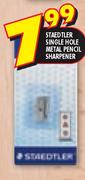 Staedtler Single Hole Metal Pencil Sharpener