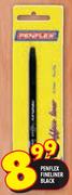 Penflex Fineliner Black