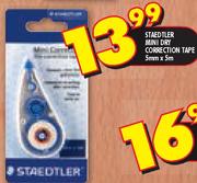Staedtler Mini Dry Correction Tape 5mmx5m