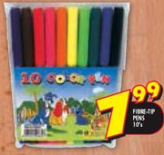 Fibre Tip Pens-10's