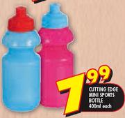 Cutting Edge Mini Sports Bottle-400ml Each