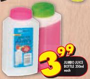 Jumbo Juice Bottle-350ml Each