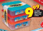 Nu-Ware Munch Box Value Pack 3 Piece