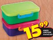 Hinged Lunch Box-Each