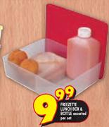 Freezette Lunch Box & Bottle-Per Set