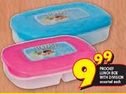 Prochef Lunch Box With Division-Each
