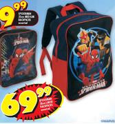 Spiderman 38cm Large Backpacks Assorted