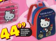 Hello Kitty 27Cm Kiddies Backpacks