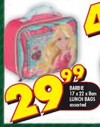 Barbie 17x22x8Cm Lunch Bags