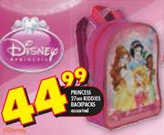 Princess 27Cm Kiddies Backpacks