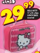 Hello Kitty 17x22x8Cm Lunch Bags