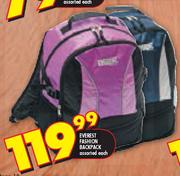 Everest Fashion Backpack Assorted-Each