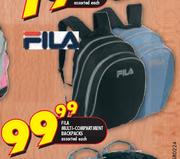 Fila Multi-Compartment Backpacks Assorted-Each