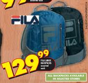 Fila Large Backpacks Assorted-Each